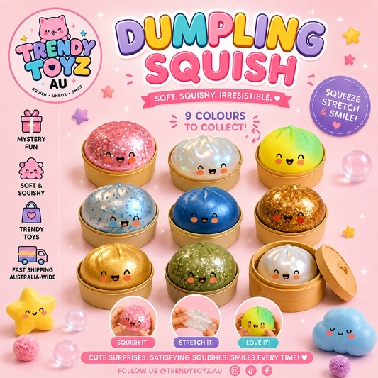 Simulation Dumpling Pressure Ball Slow Rebound Soft Pinch Decompression Toy Office Home Decor Children Adults Birthday Gifts